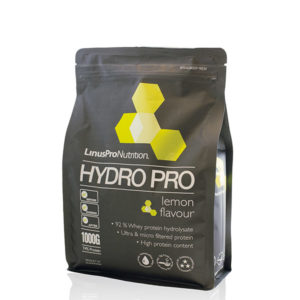 LinusPro HydroPro Proteinpulver lemon smag